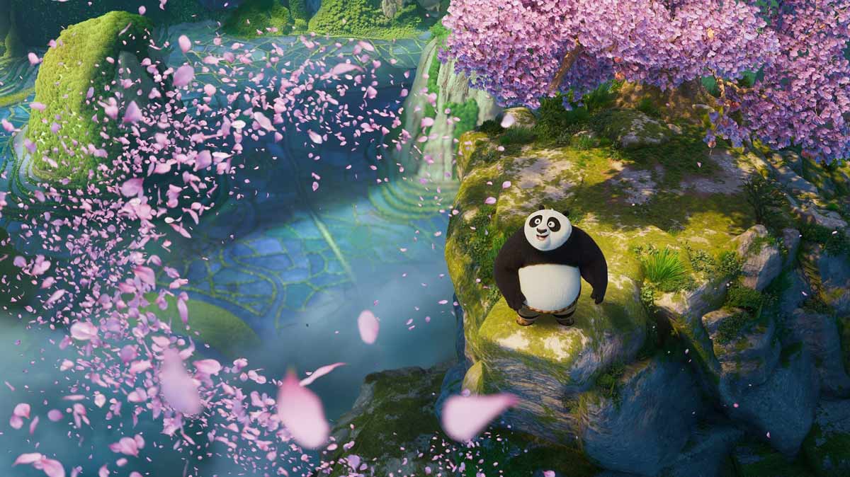 kung fu panda 4-2024-Po-valle de la paz